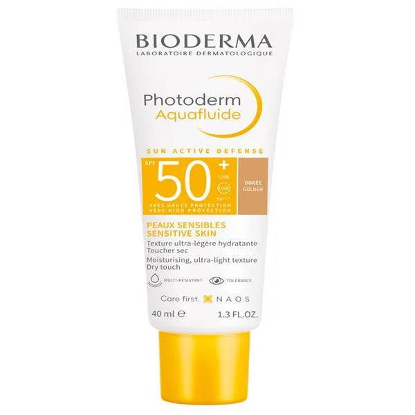 Bioderma photoderm spf 50+ aqua fluid golden 40ml
