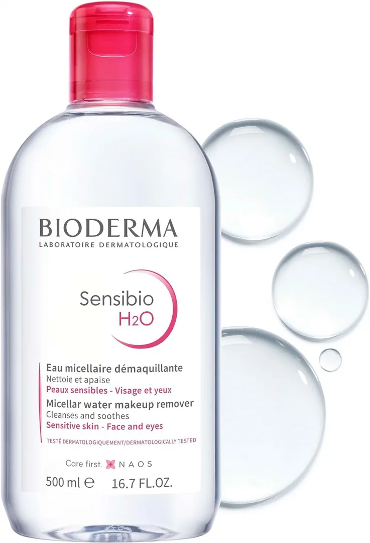 Bioderma sensibio makeup remover for visit sensitive skin - 500ml
