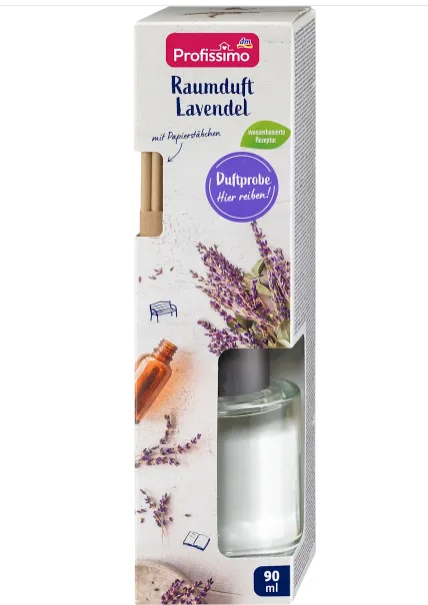 Profissimo Duftstäbchen Raumduft Lavendel, 90 ml