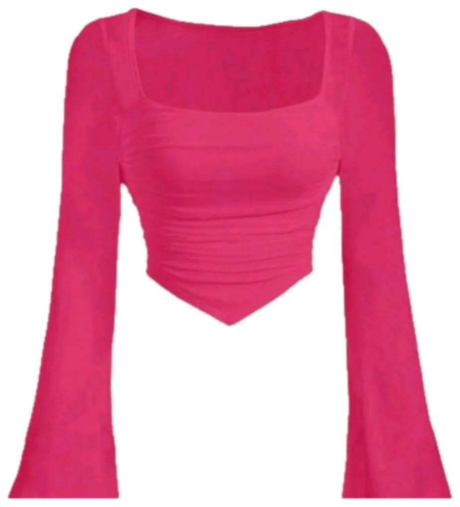 Size:Medium-SHEIN Women's Long Sleeve T-Shirts