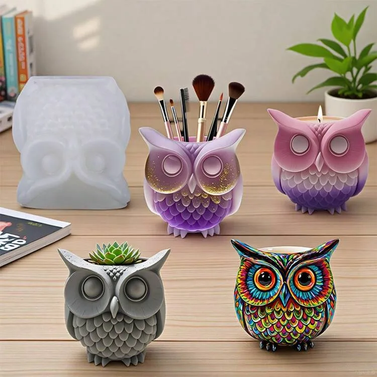 Shein Owl Slicon Pckeje