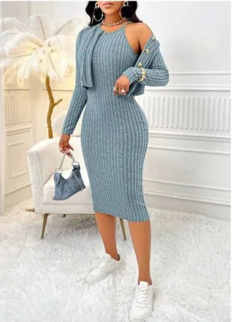 Size: XL-Shein Women's Dress and Jacket