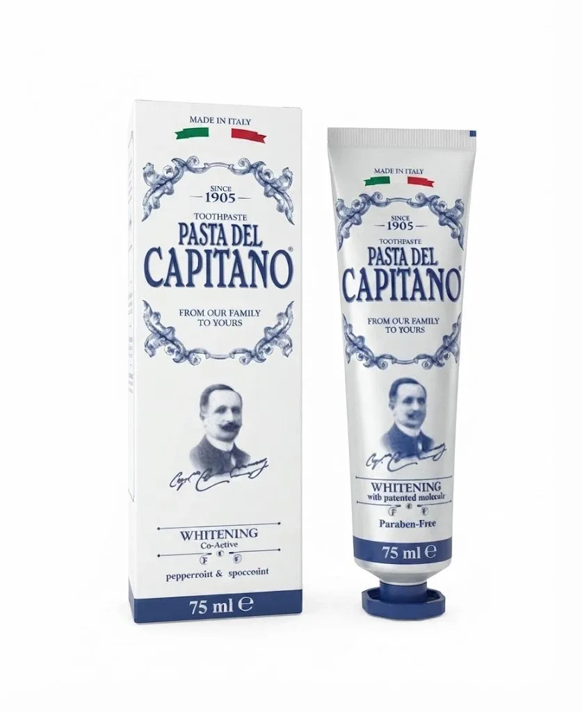 Capitano Pasta Del Peppermint & Spearmint Whitening 75ml