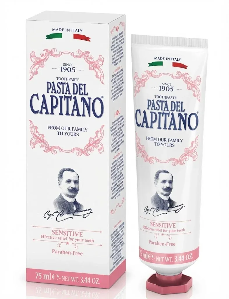 Capitano Pasta Del Gentle Mint Sensitive Teeth 75ml
