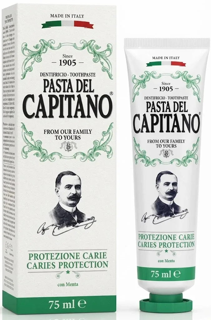Capitano Pasta Del Caries Protection Menthol 75ml