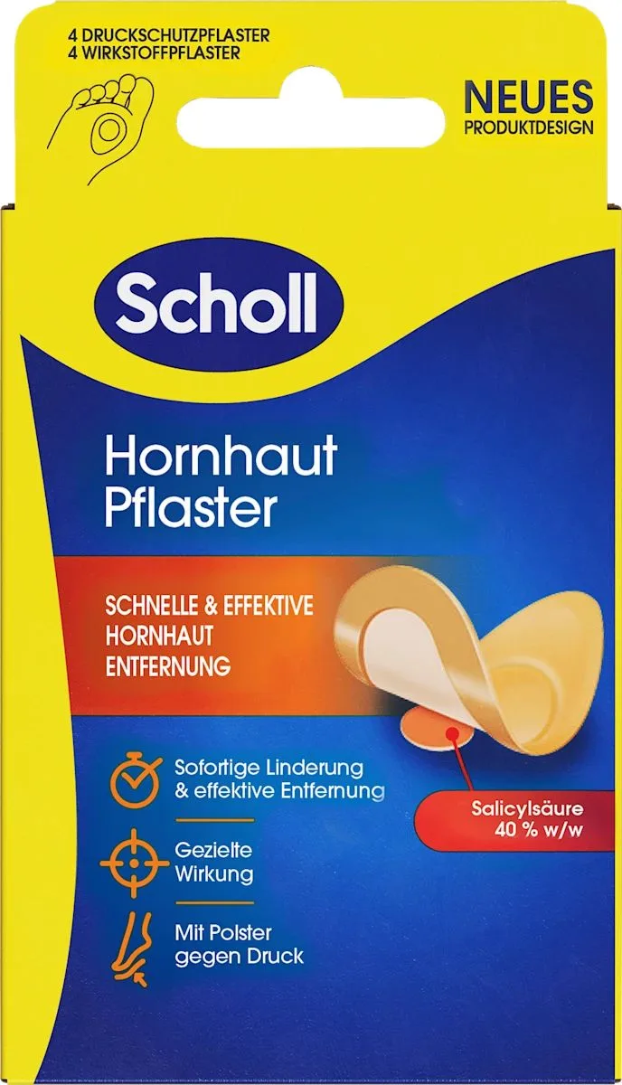 Scholl Callus Remover Plasters 4 Pieces