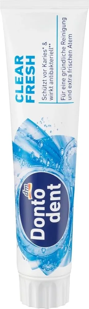 Dontodent Clear Fresh toothpaste, 125 ml