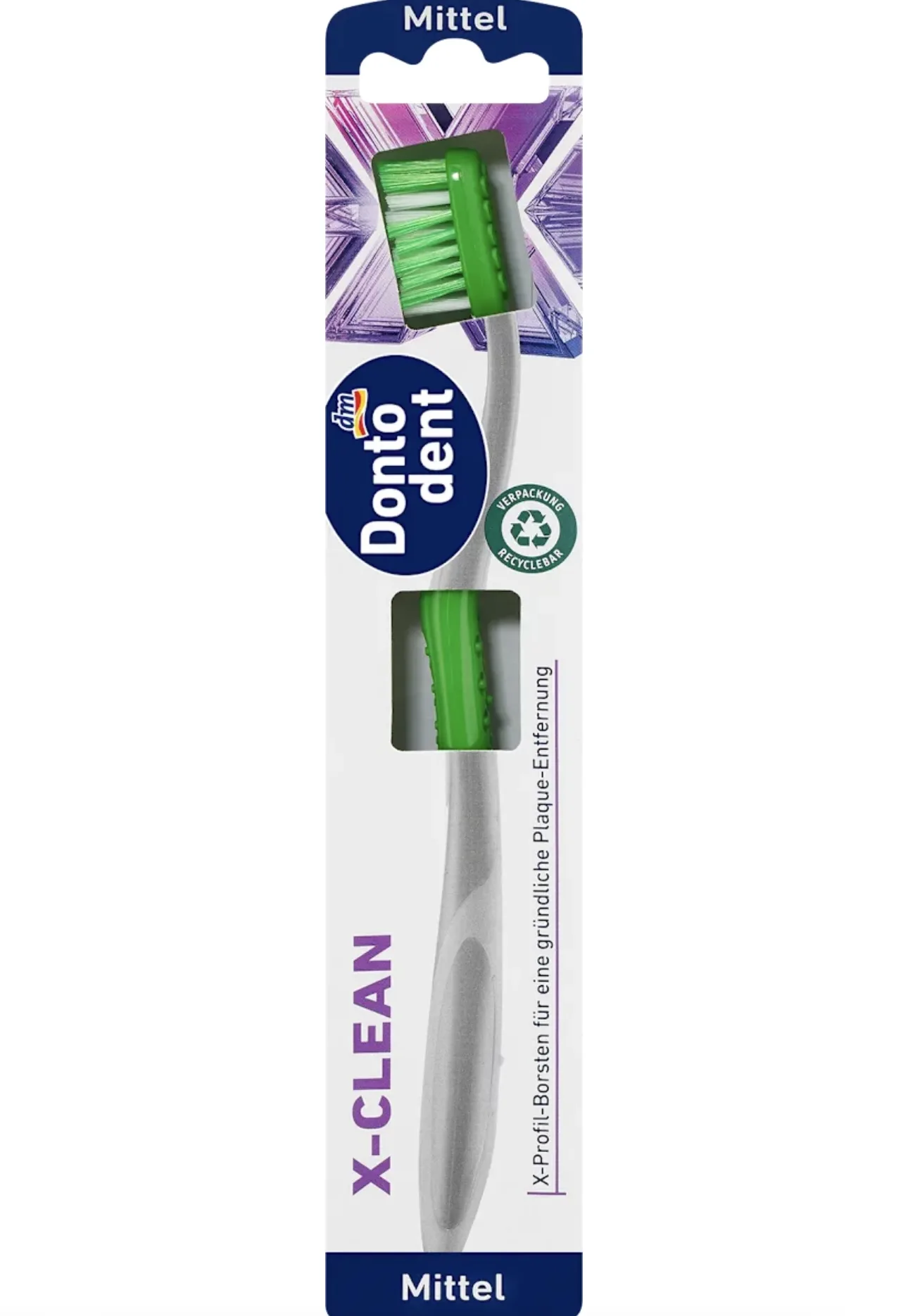 Dontodent  Toothbrush X-clean medium, 1 pc