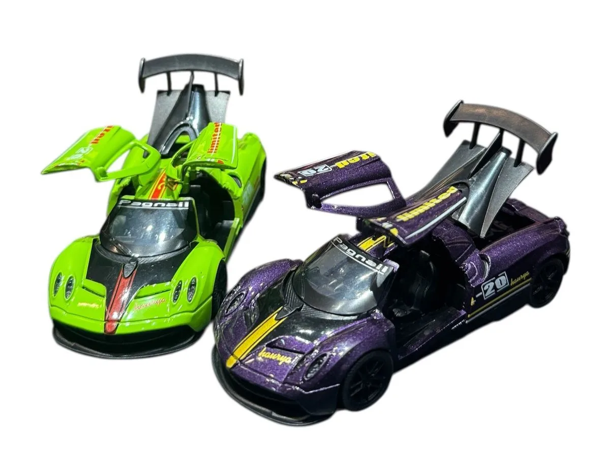 car pagnaii 20 green & purple