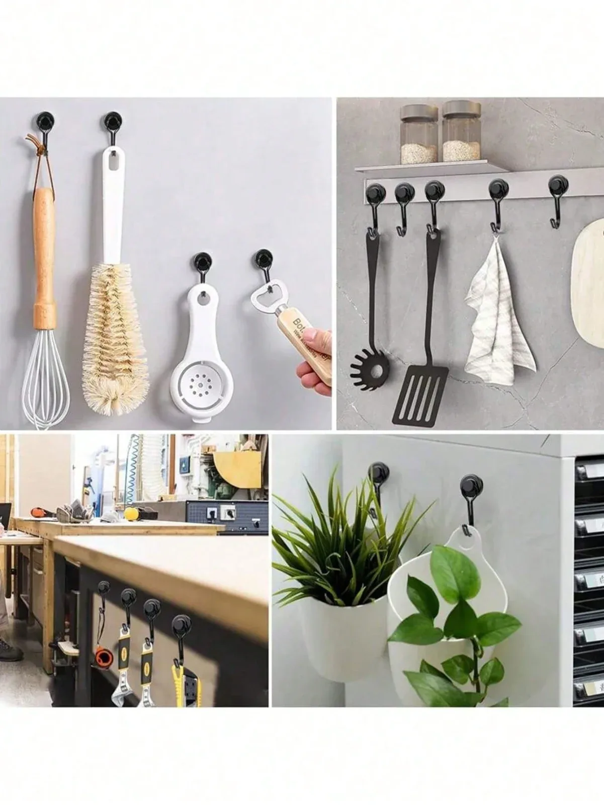 Strong magnetic hooks, powerful neodymium magnet hooks, suitable for hanging