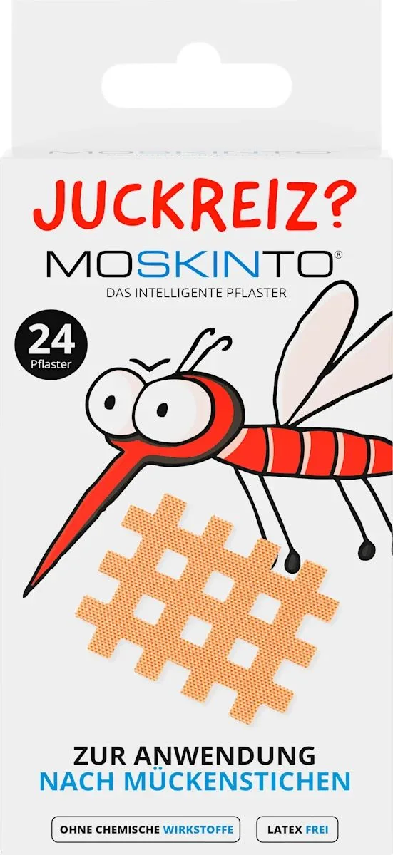 Moskinto Mückenstichpflaster Soforthilfe, 24 St