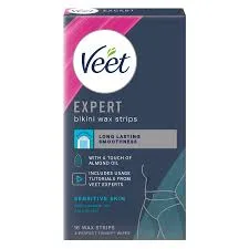 Veet Expert Wax Strips Bikini (16 strips)