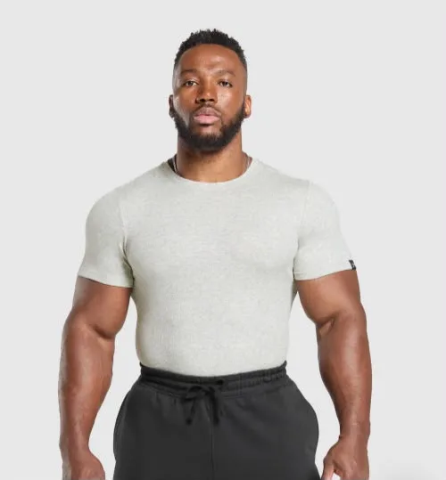 Size: GYMSHARK Ribbed T-Shirt