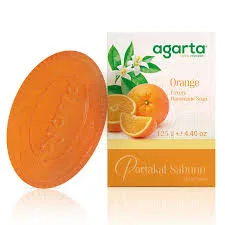 Agarta  Natural Renewing and Nourishing Orange Soap 125g