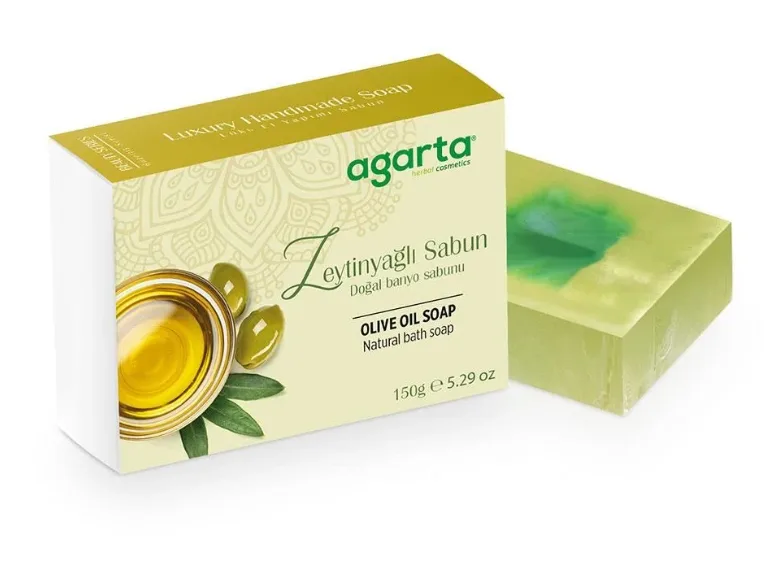Agarta  Natural Handmade Olive Oil Soap 150 Gr