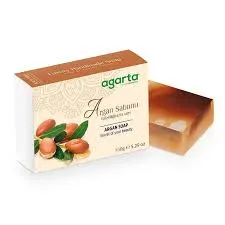 Agarta  Herbal Argan Soap with Firming and Exfoliating Effects for Skin Beauty, 150 gr