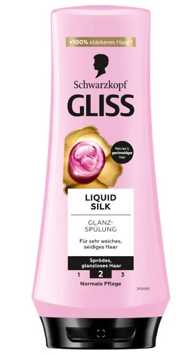Schwarzkopf GLISS Conditioner Liquid Silk, 200 ml