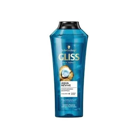 Gliss Schwarzkopf Hair Repair Aqua Revive Moisturizing Shampoo 400ml