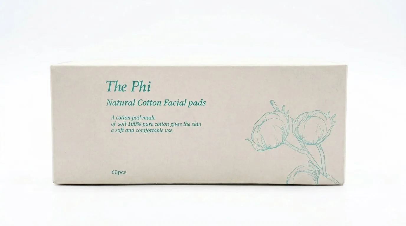 The Phi Natural Facial Pads 60pcs