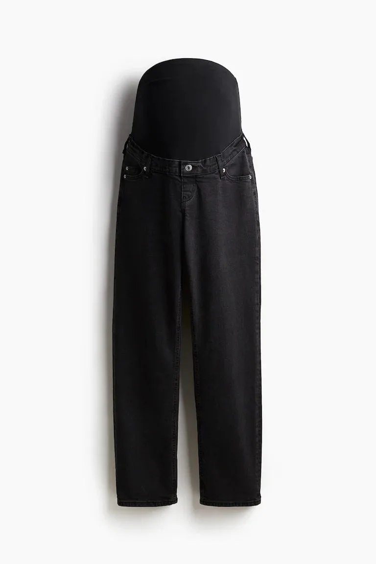 Size: XL-H&M Mama Straight Jeans