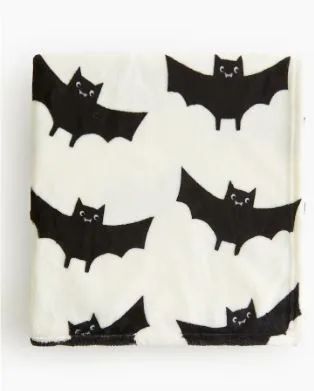 Size:100*150-H&M Patterned fleece blanket