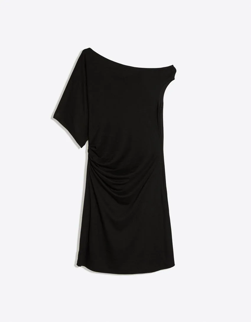 Size: XS-Bershka Women’s Mini Dress In Black