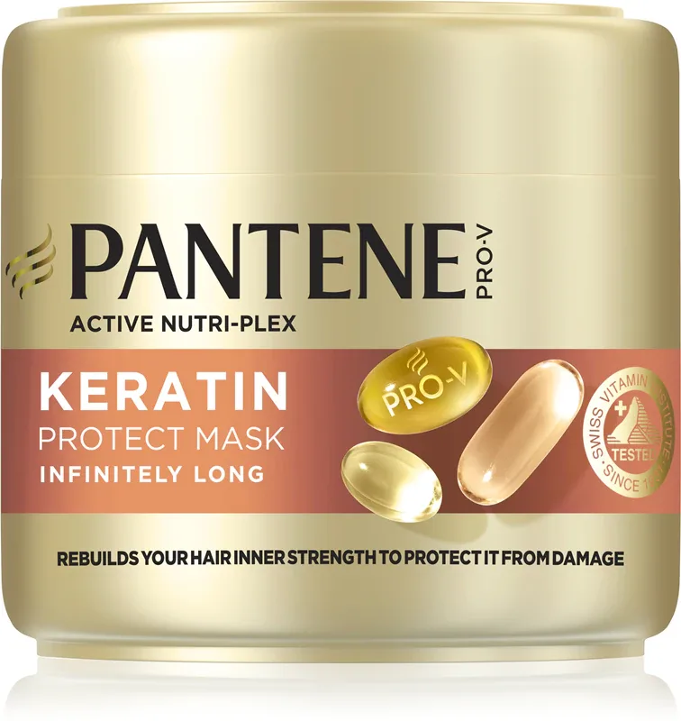 Pantene Pro-V Active Nutri Plex Infinitely Long Keratin Mask For Dry And Damaged Hair 300ml