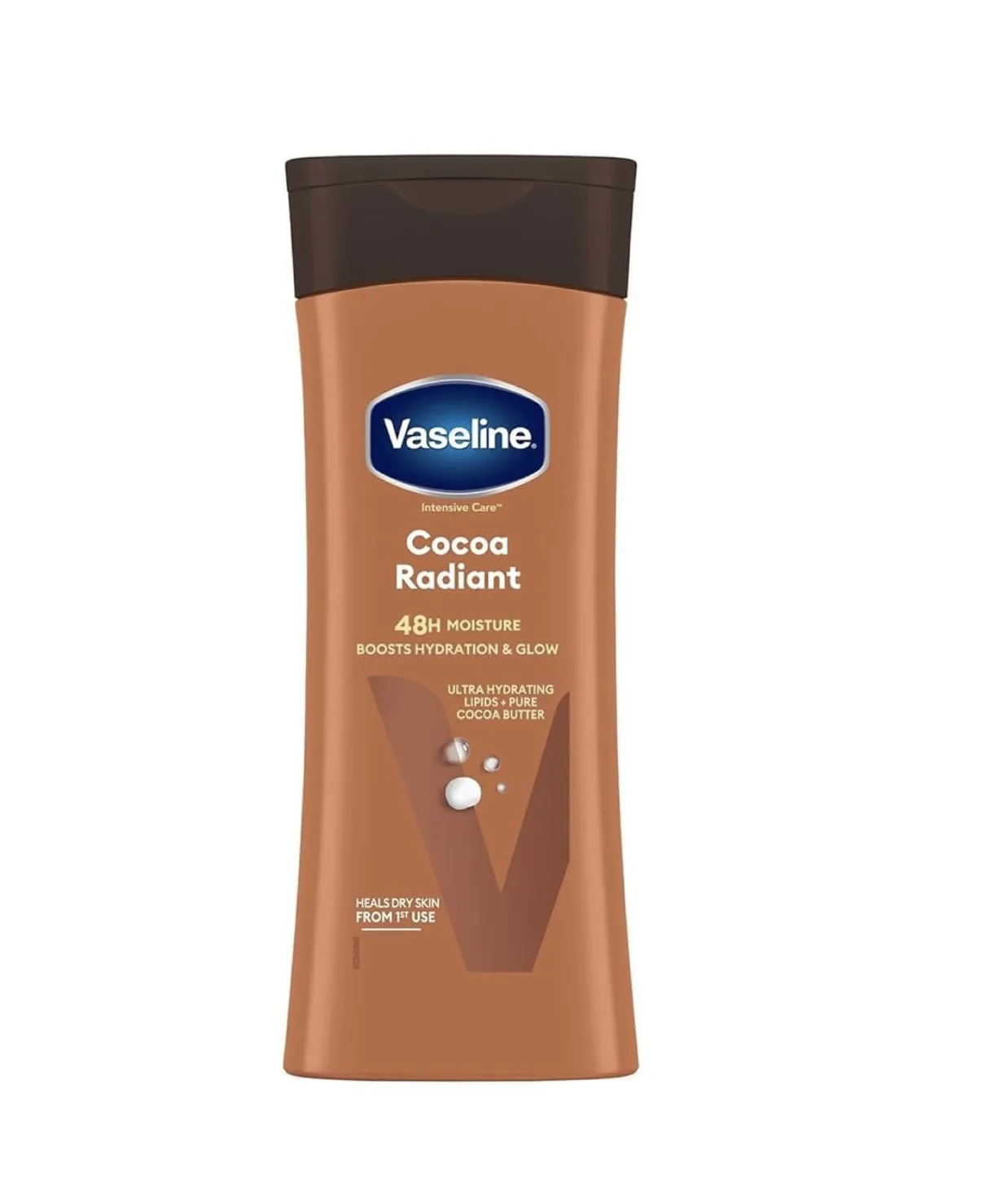 Vaseline Intensive Care Cocoa Radiant Body Lotion with Cocoa Butter (400ml)