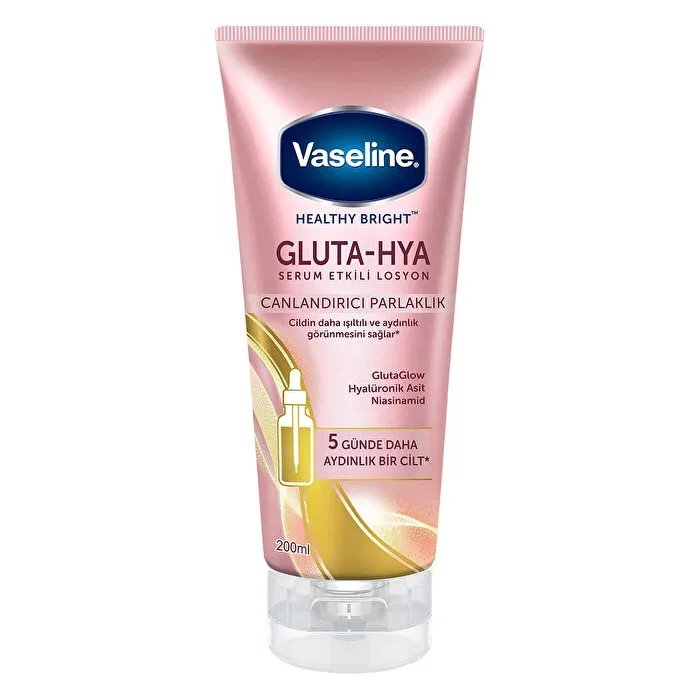 Vaseline Healthy Bright Gluta-Hya Serum Burst Body Lotion (200ml)