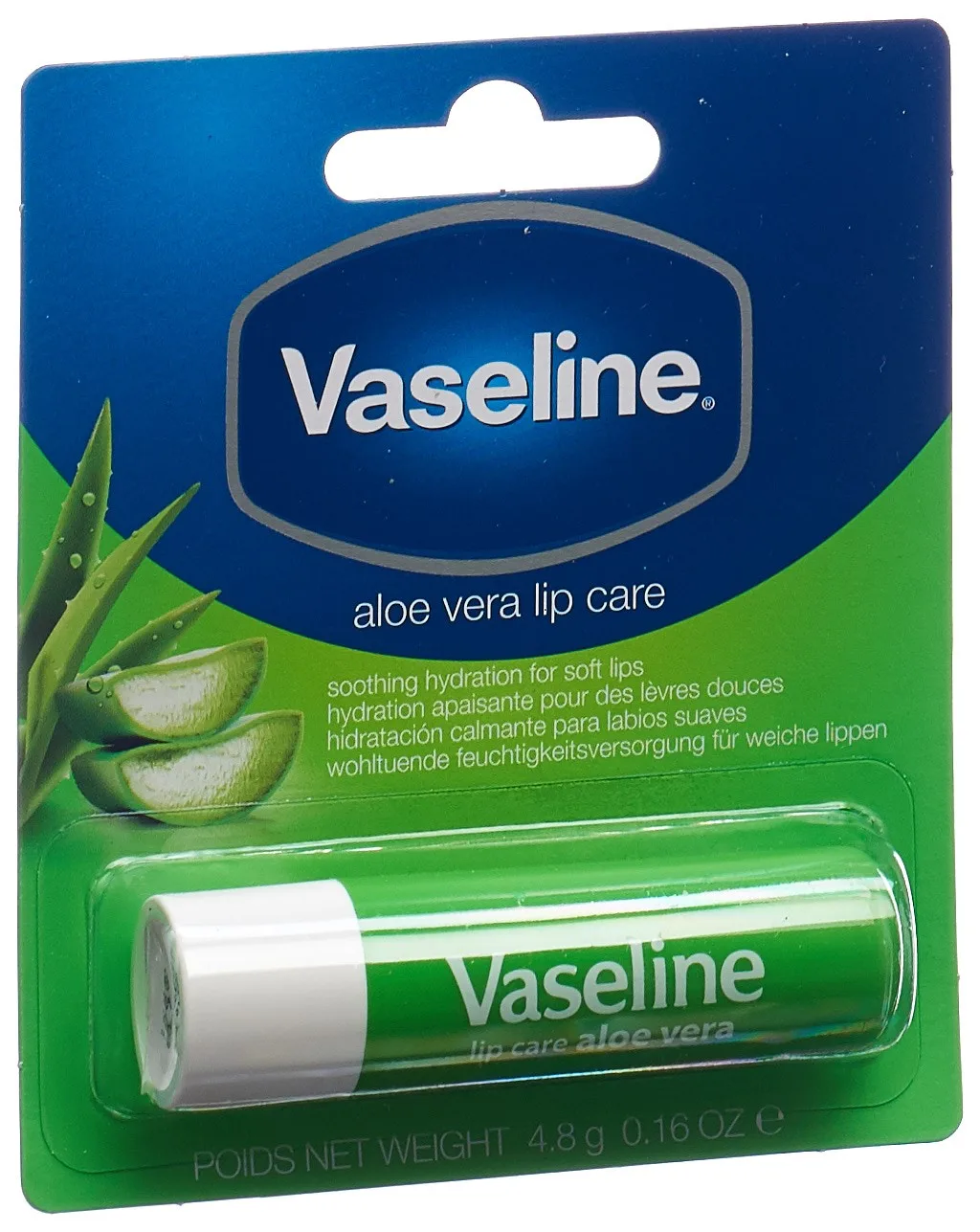 Vaseline Lip Therapy Aloe Vera Lip Balm Stick (4.8g)