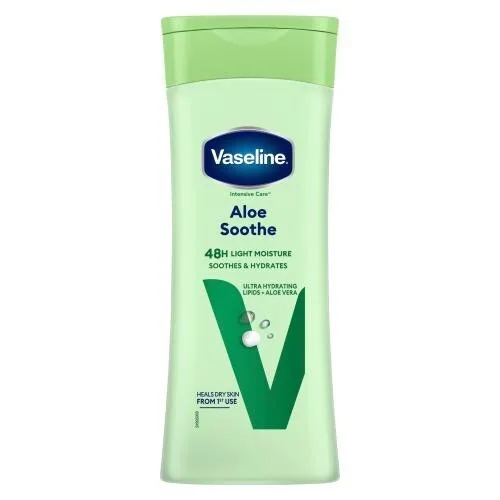 Vaseline Intensive Care Aloe Soothe Body Lotion with Pure Aloe Vera 400ml