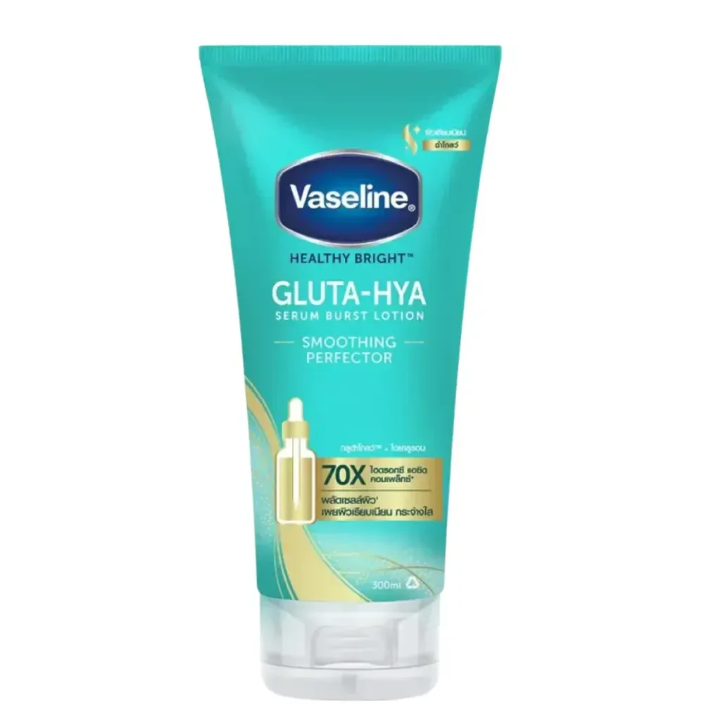 Vaseline Gluta Hya Serum Burst Lotion Smoothing Perfector 300ml