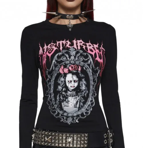 Size: M-Dolls kill women's t-shirt