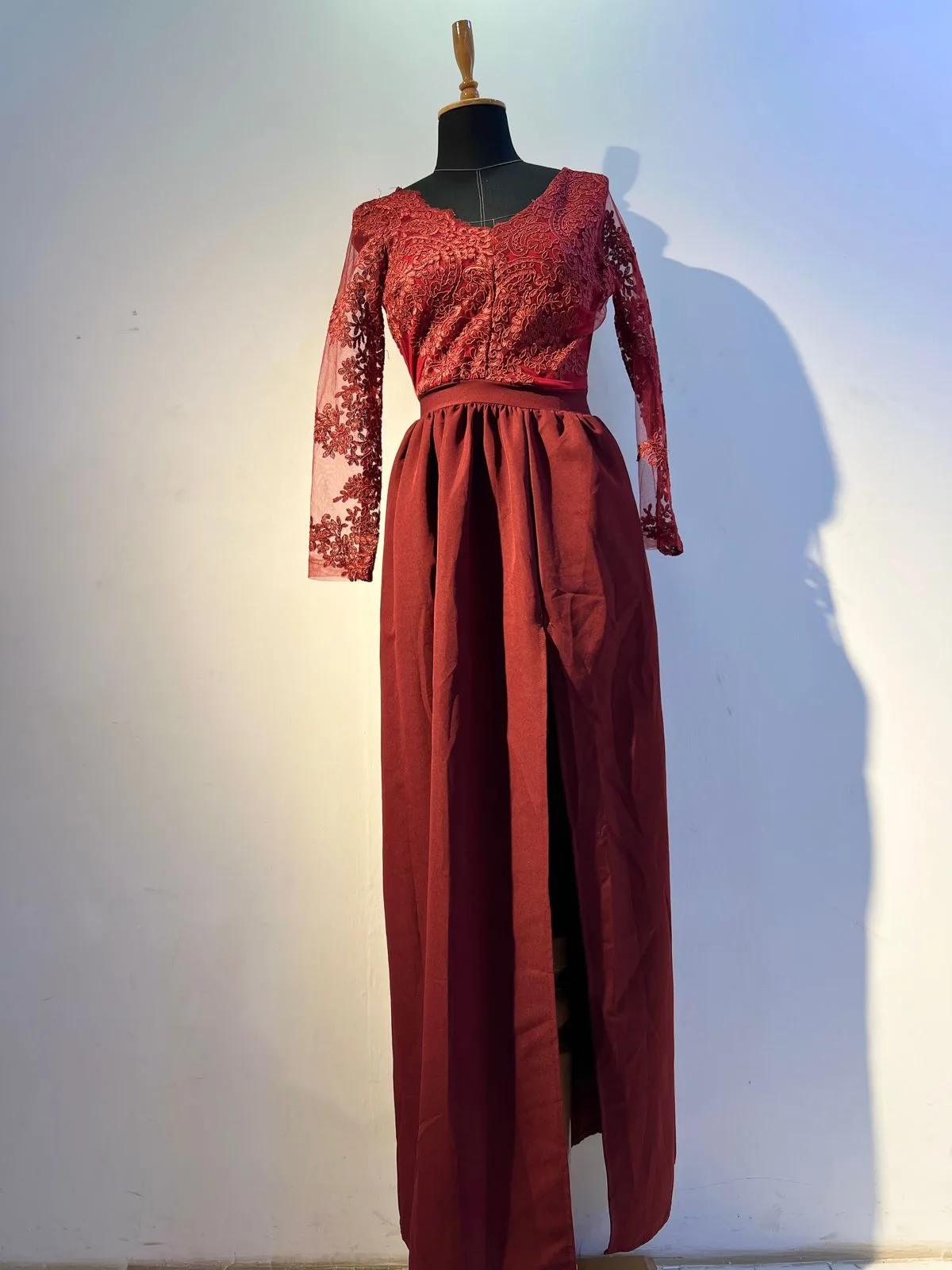 Size: L-New Station Women's Wedding Dress