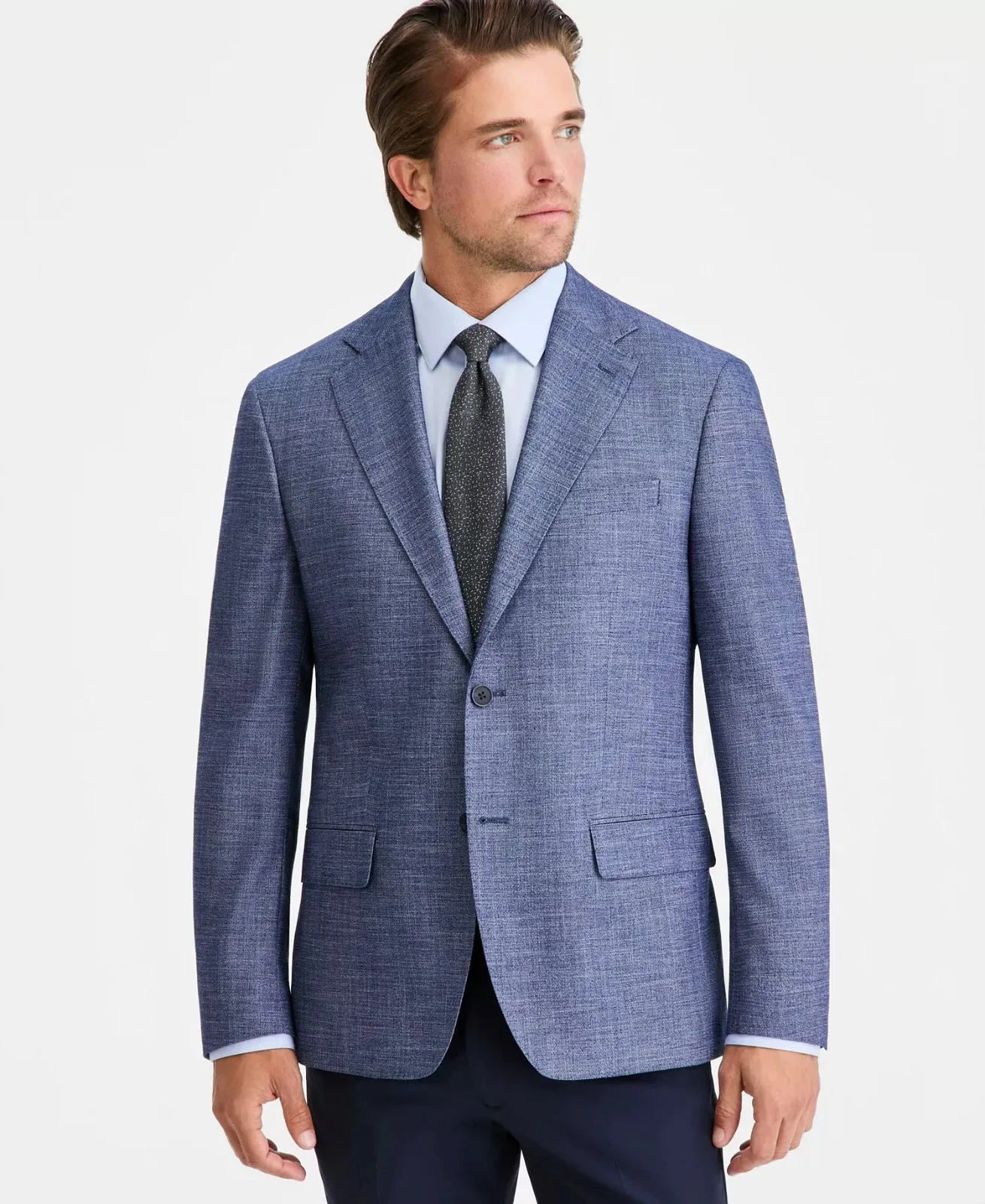 Size: 34Reg-Calvin Klein Men's Slim-Fit Blazer