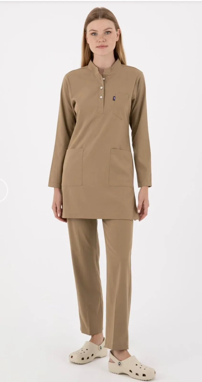 Size: M-Ucak medikal women's medical uniform