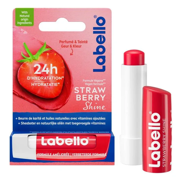 labello Lip Balm - Strawberry Shine