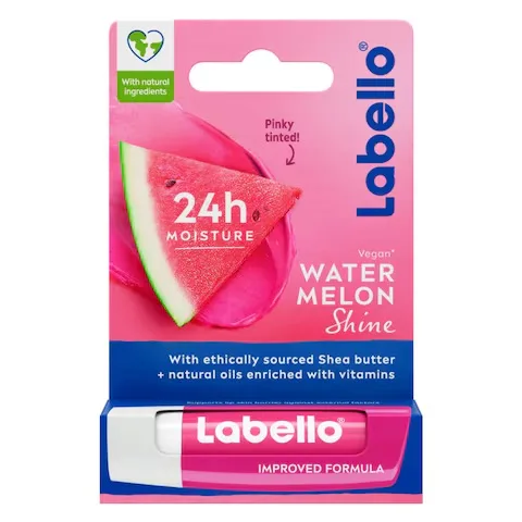labello lip balm- watermelon shine