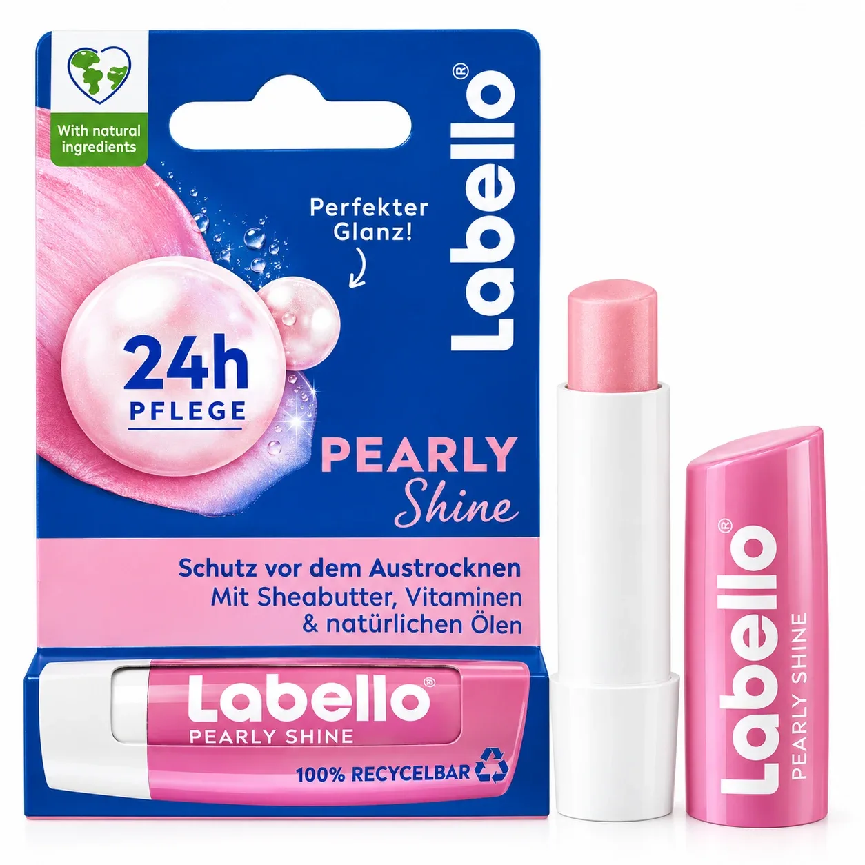 Labello 24h Moisture Pearly Shine 4.8g