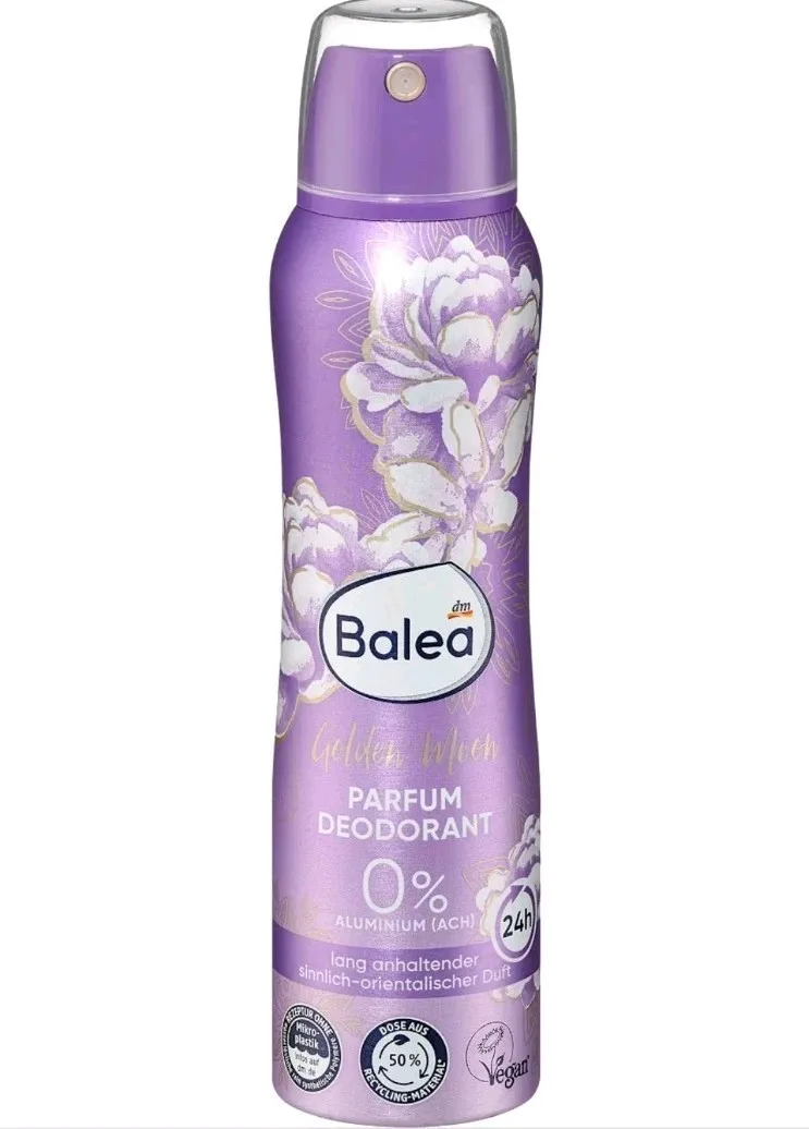 Balea Deodorante spray Golden Moon dal profumo orientale, 150 ml