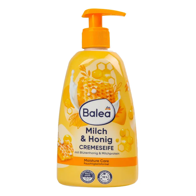 Balea Milk & Honey Cream Soap (500ml)