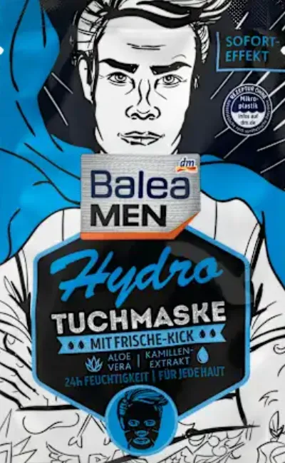 Balea Men Hydro Sheet Mask (1 Piece)