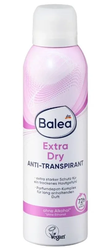 Balea Antiperspirant deodorant spray Extra Dry, 200 ml