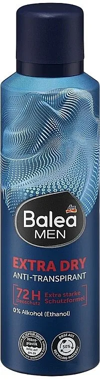 Balea Men Extra Dry Antiperspirant Deodorant Spray (200ml)