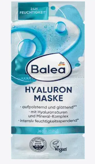 Balea Hyaluron Face Mask (16ml / 2x8ml)