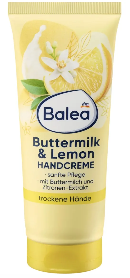 Balea Buttermilk & Lemon Hand Cream (100ml)