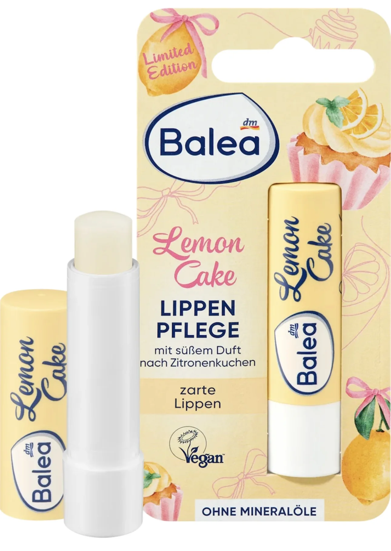 Balea Lip care Lemon Cake, 4.8 g