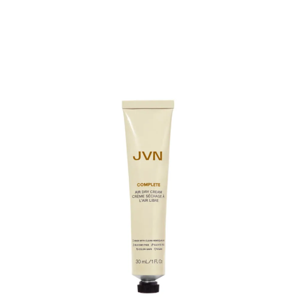 JVN Complete Air Dry Hair Styling Cream 1 Oz 30 mL Travel Size