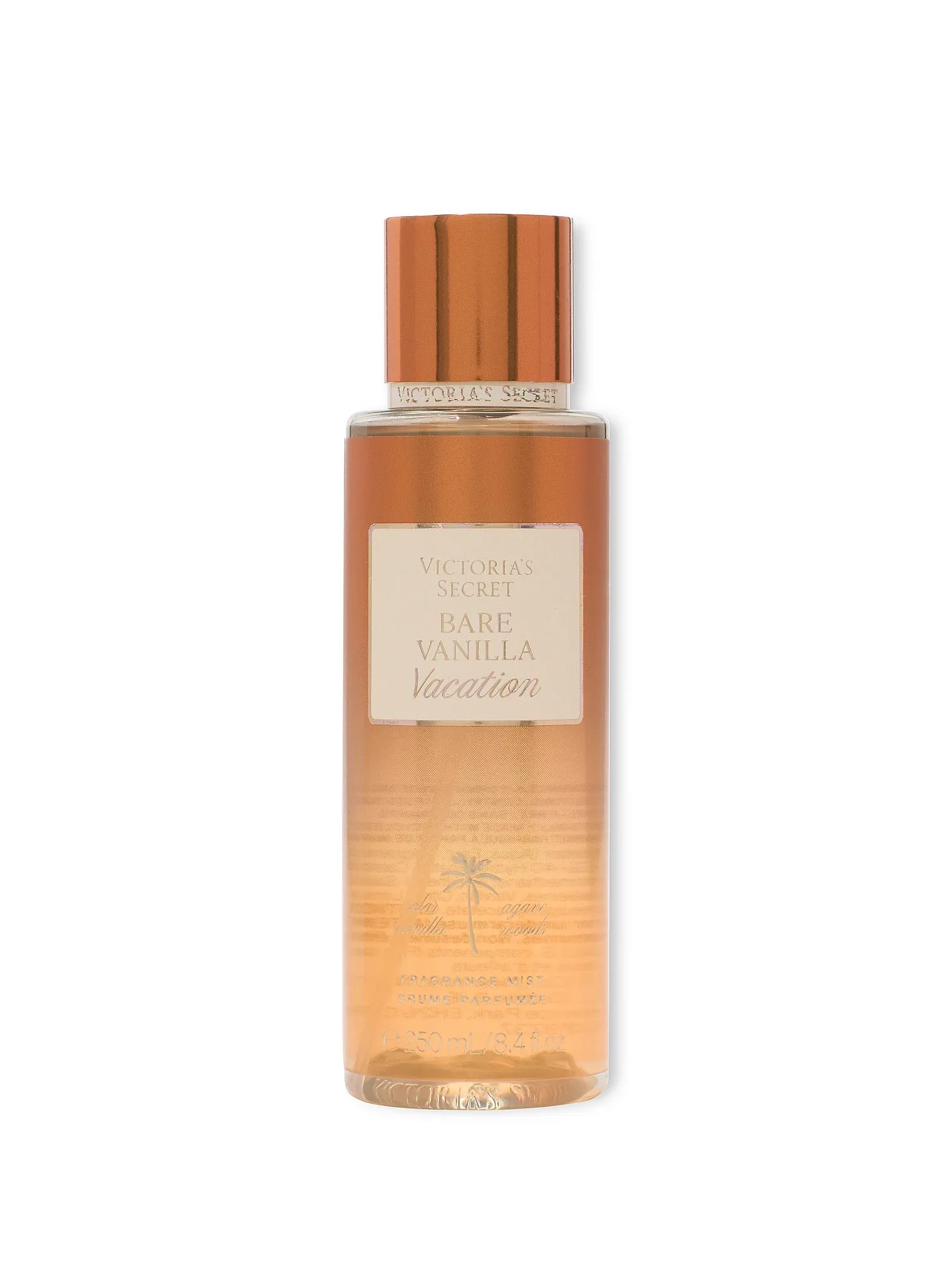 Victoria's Secret bare vanilla vacation fragrance mist 250ml