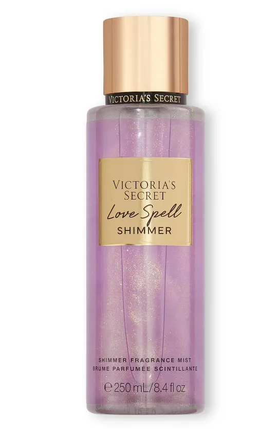 Victoria's Secret love spell shimmer 250ml shimmer fragrance body mist